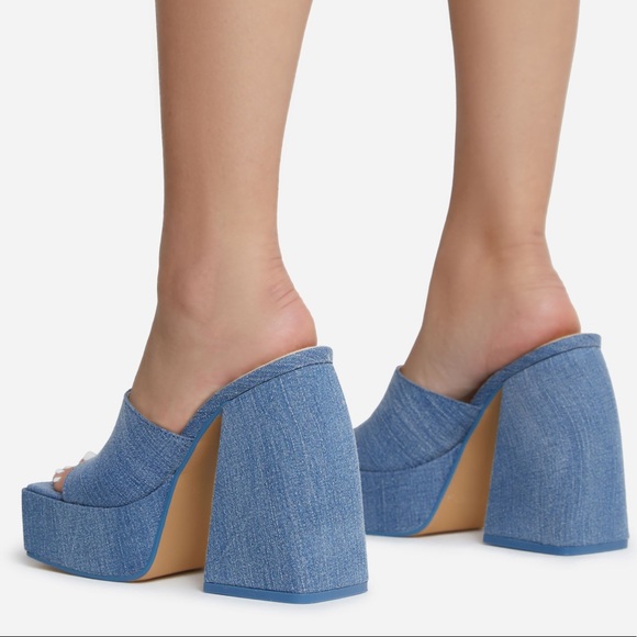 Limited Edition Daisy Duke Mules Denim - Picture 6 of 7